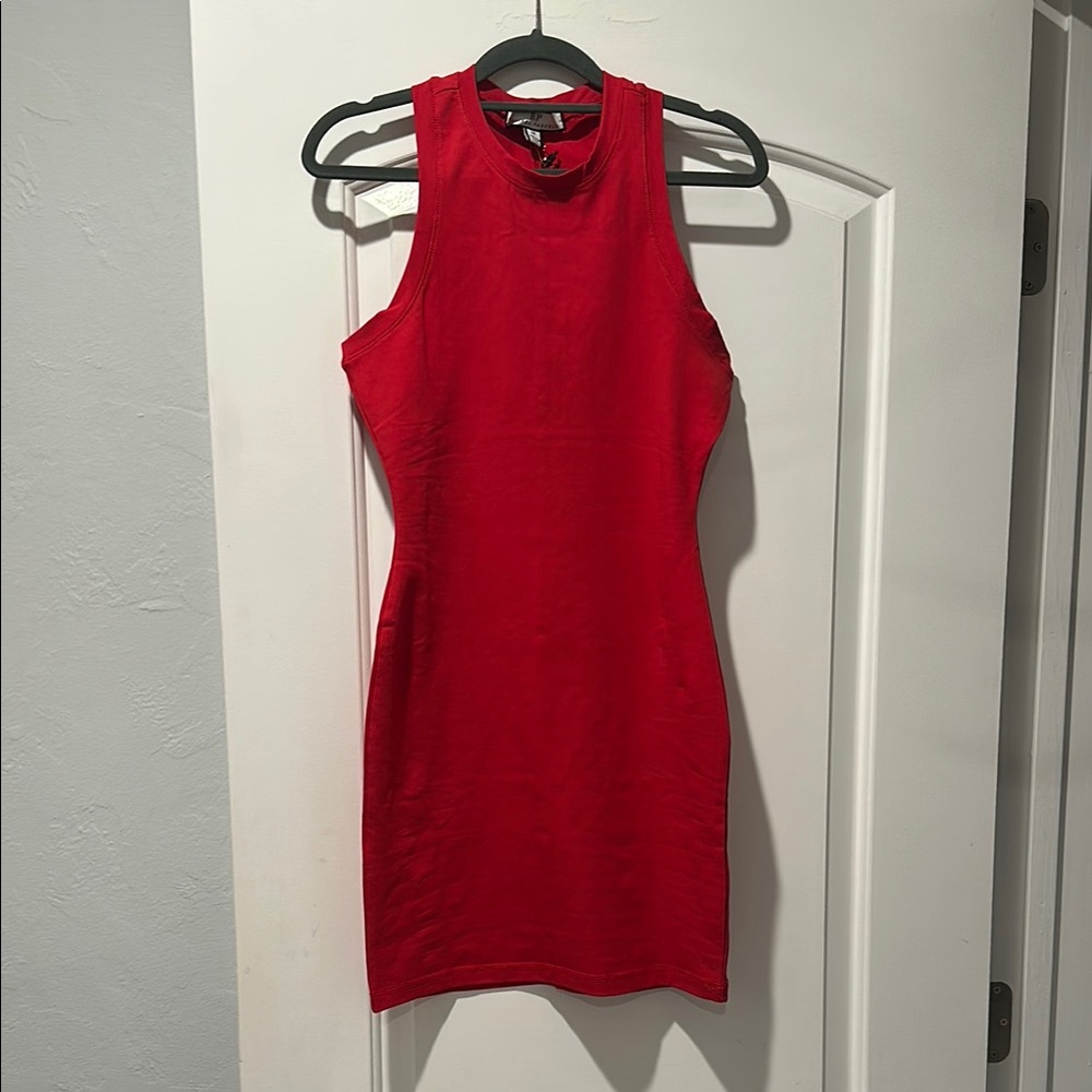 Rachel Parcell Red Form-Fitting Dress